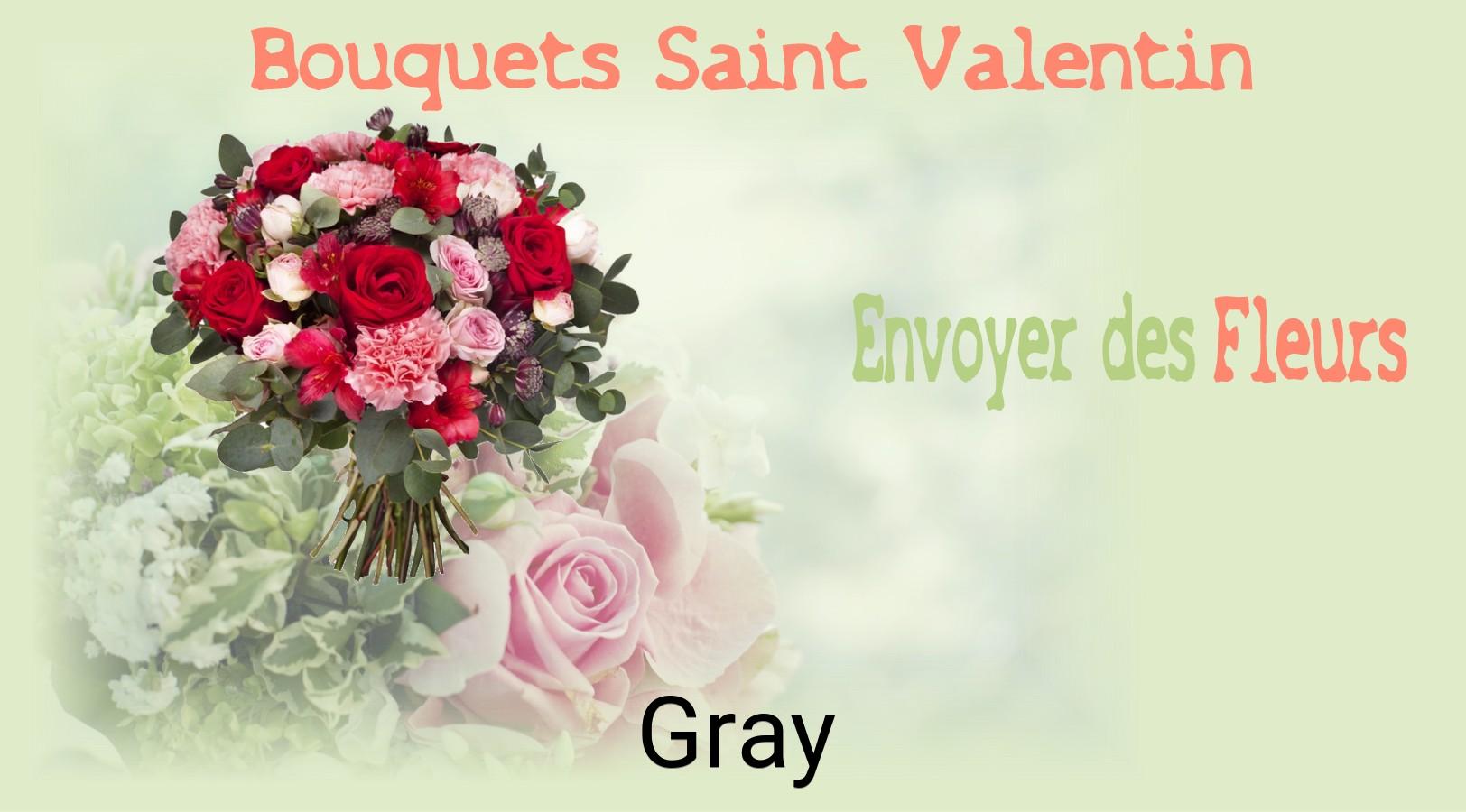 Roses de Saint-Valentin livrées à Gray